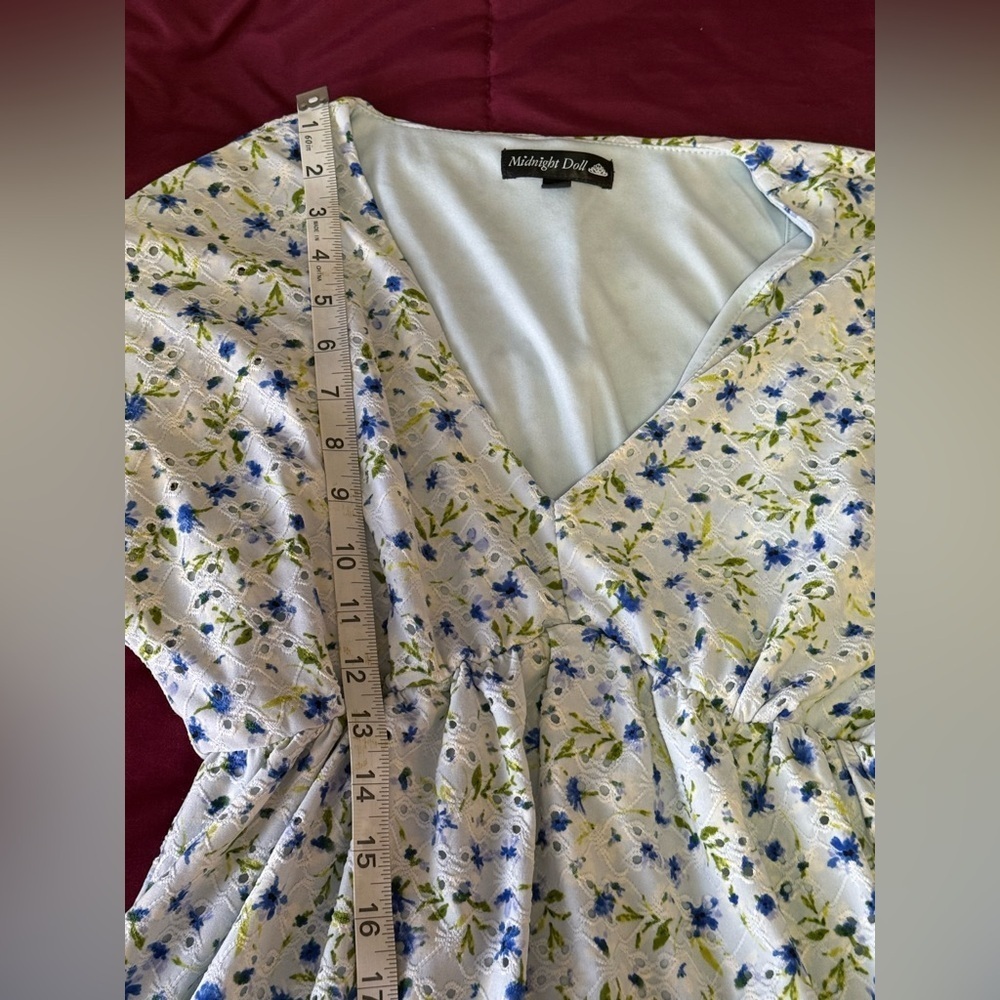 Mandala Vibes Floral Long Sleeve Dress - Picture 8 of 8